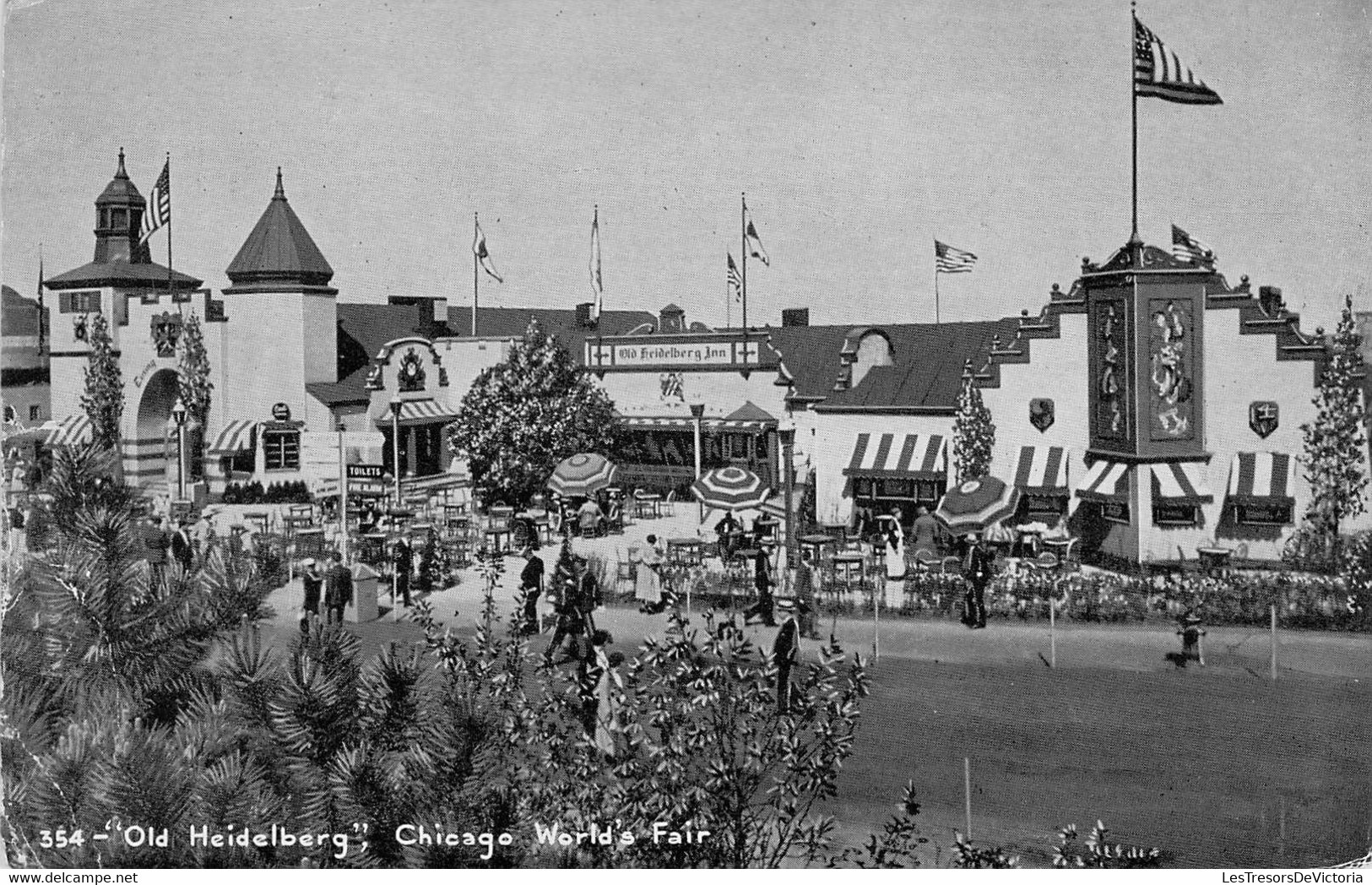 CPA - CHICAGO - Old Heidelberg - Chicago World's Fair - Chicago