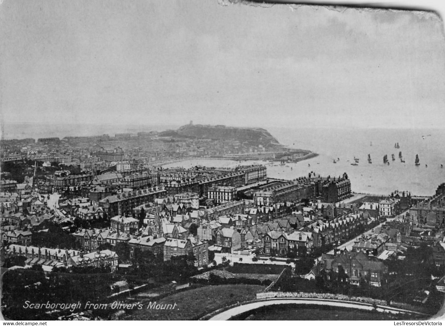 CPA  ANGLETERRE - Scarborough From Oliver's Mount - Panorama - Scarborough