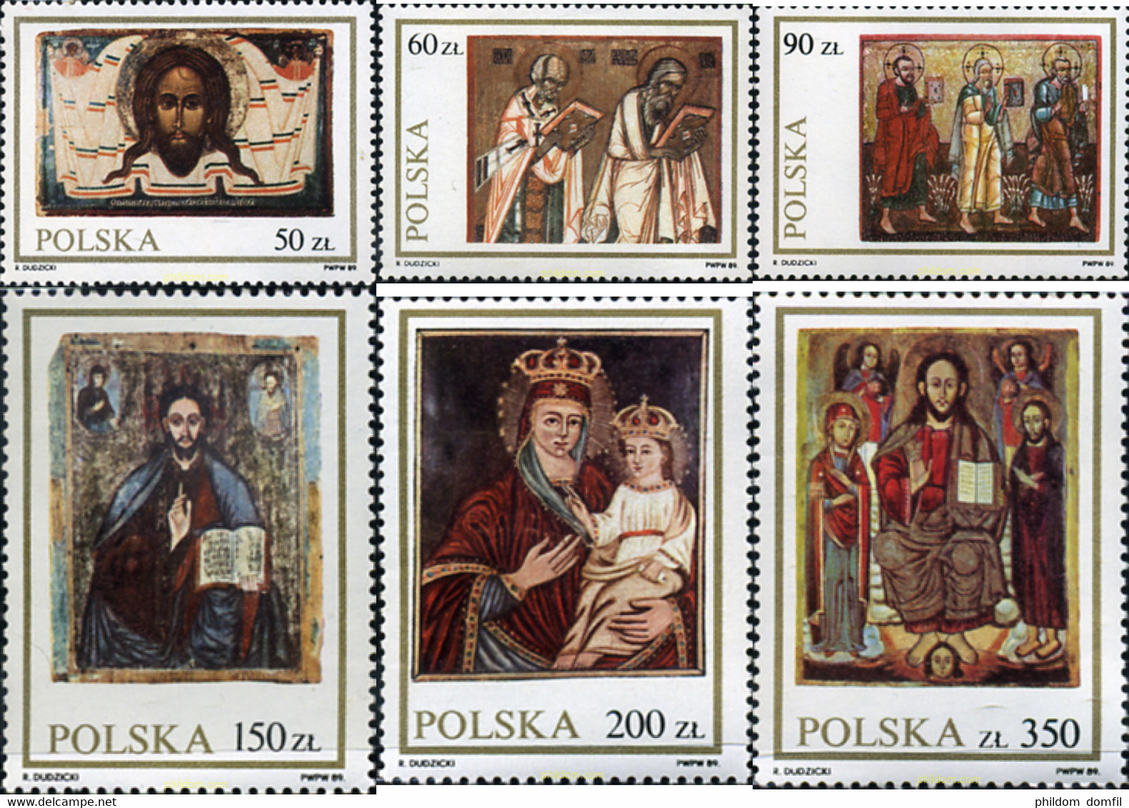 168638 MNH POLONIA 1989 ARTE RELIGIOSO - Unclassified