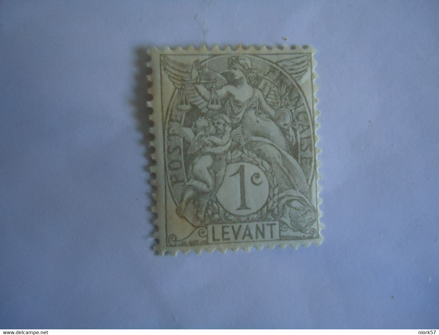 LEVANT   FRANCE  USED STAMPS 1C - Autres & Non Classés