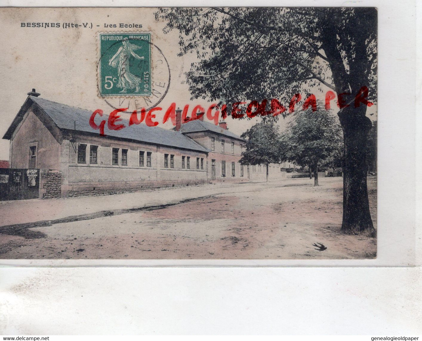 87 - BESSINES - LES ECOLES  ECOLE - Bessines Sur Gartempe