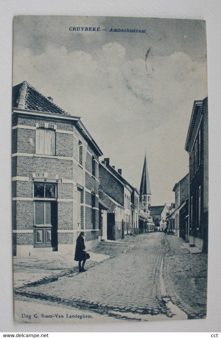 Cruybeke  Kruibeke  Ambachtstraat  Uitg C Staes-Van Landeghem - Kruibeke