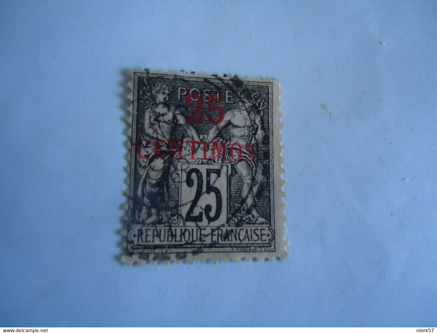 LEVANT   FRANCE  USED STAMPS  OVERPRINT - Other & Unclassified