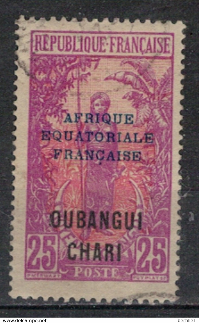 OUBANGUI        N°  YVERT 32 OBLITERE    ( OB 10/24 ) - Used Stamps