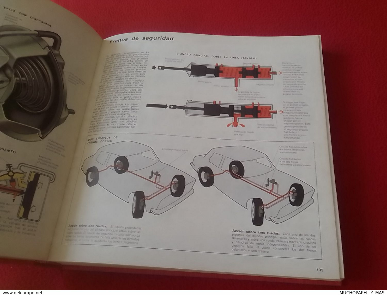 EL LIBRO DEL AUTOMÓVIL SELECCIONES DEL READER'S DIGEST SEGUNDA EDICIÓN REVISADA, D.L. 1972 VER FOTOS CARS COCHES VOITURE