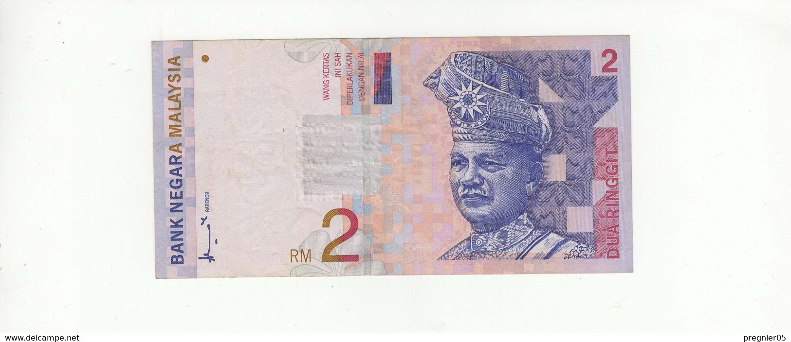 MALAYSIE - Billet 2 Ringgit SPL/AU Pick-40 N° AW - Malaysia