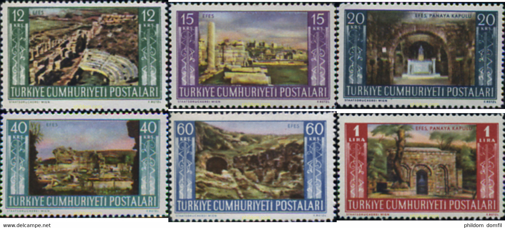 171450 MNH TURQUIA 1953 VILLA TURISTICA - ...-1858 Préphilatélie