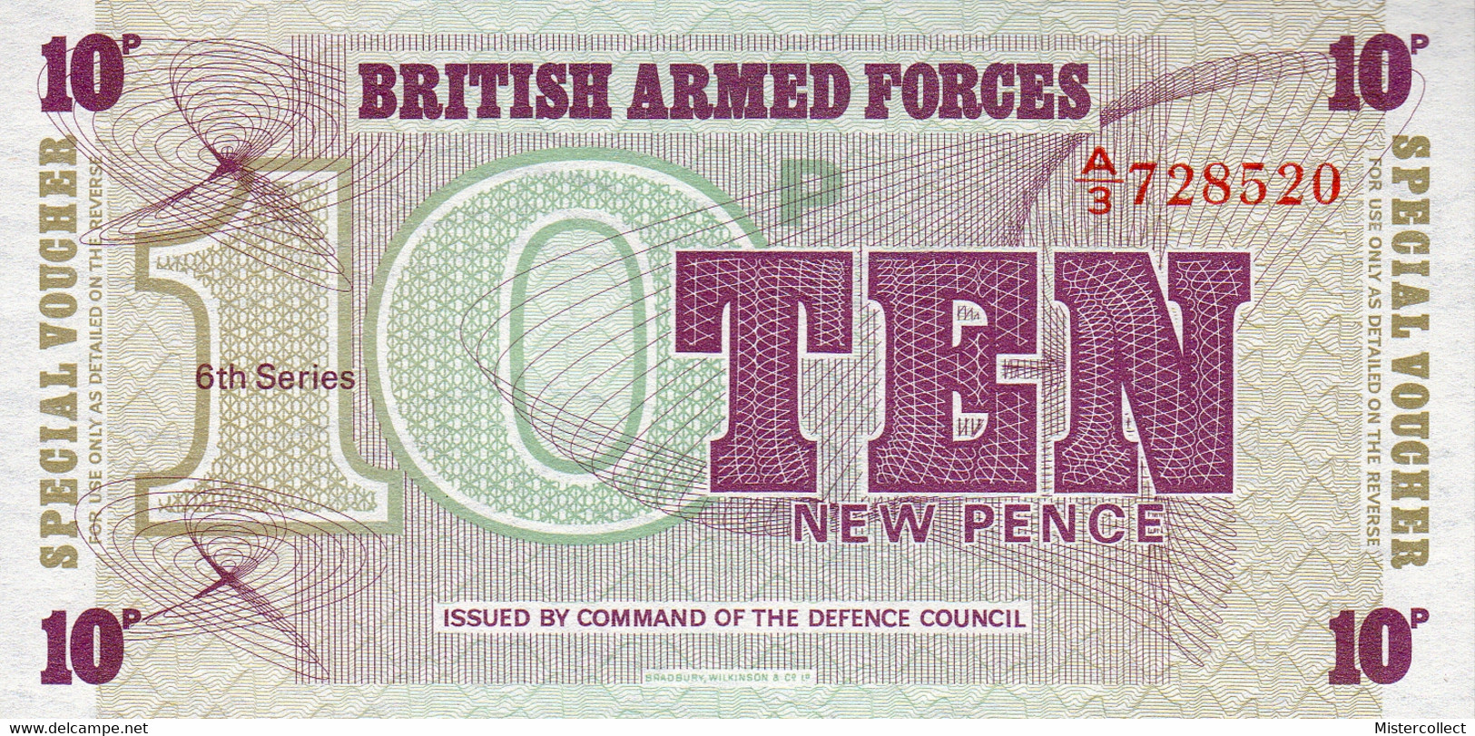 Billet 10 New Pence BRITISH ARMED FORCES - NEUF - Fuerzas Armadas Británicas & Recibos Especiales