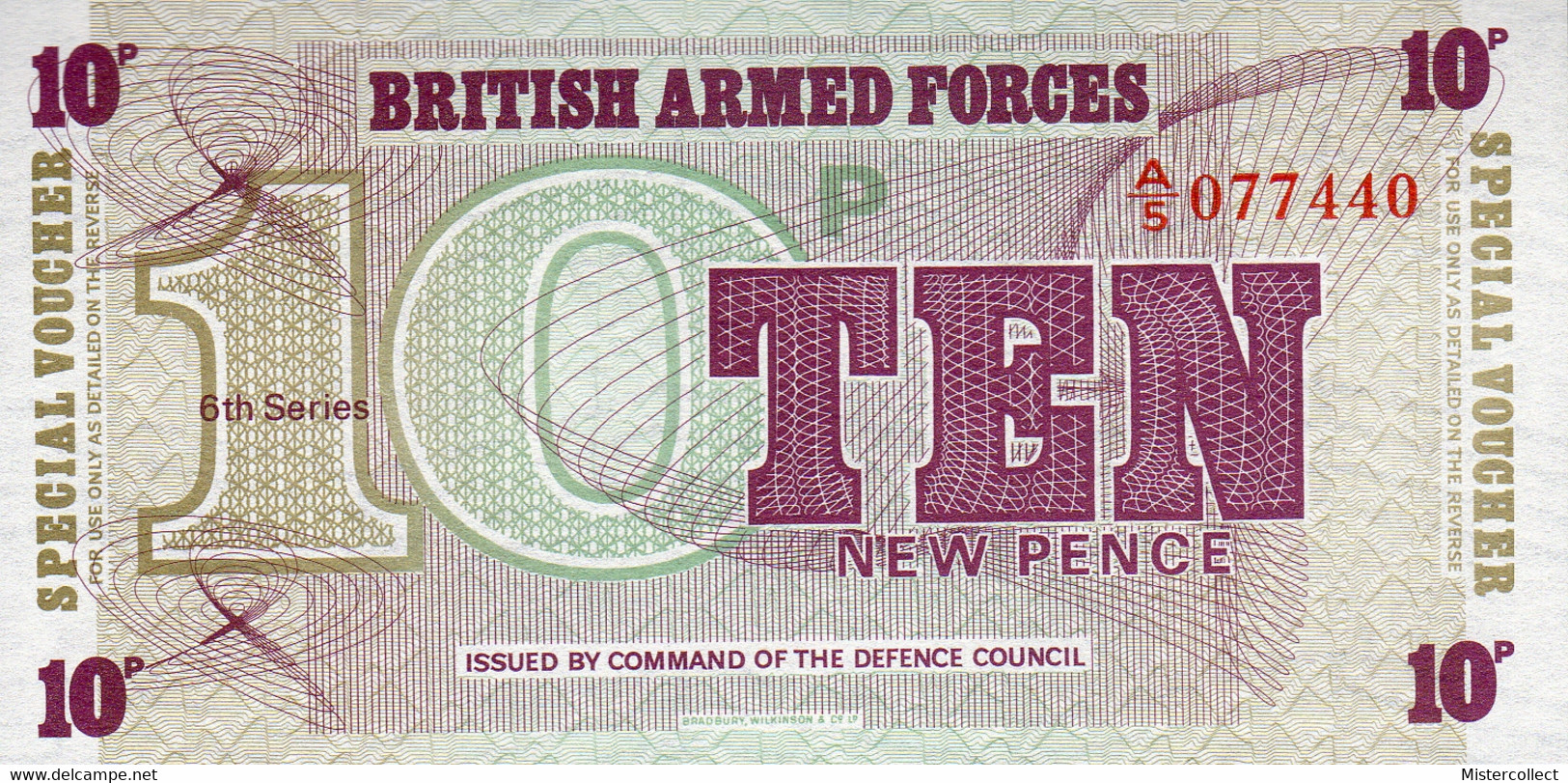 Billet 10 New Pence BRITISH ARMED FORCES - NEUF - Fuerzas Armadas Británicas & Recibos Especiales