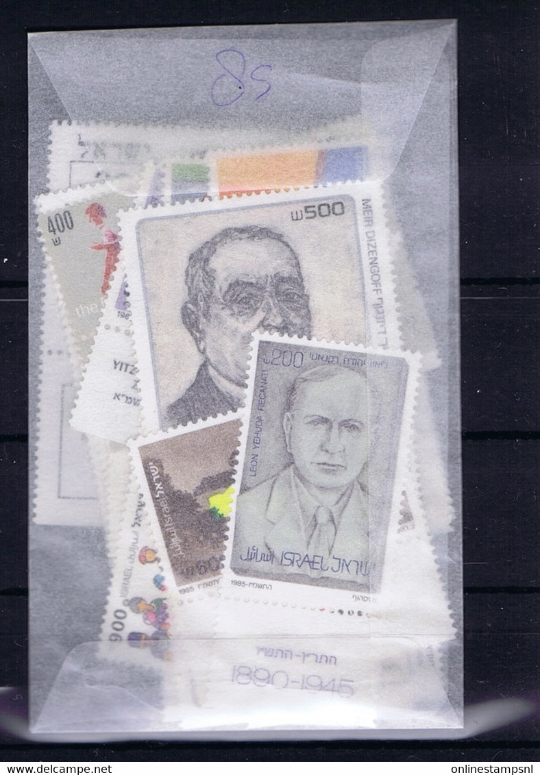 Israel:  1985 Part Yearset MNH/** Sans Charniere. Postfrisch For Content Please See Description Field - Neufs (avec Tabs)