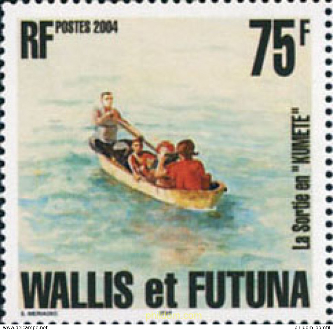 173045 MNH WALLIS Y FUTUNA 2004 EMBARCACION - Usados