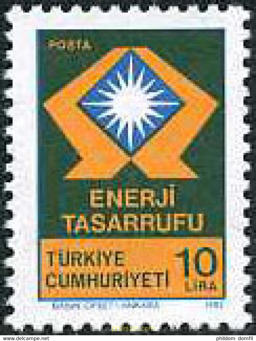 173106 MNH TURQUIA 1982 ECONOMIA DE ENERGIA - Collections, Lots & Séries