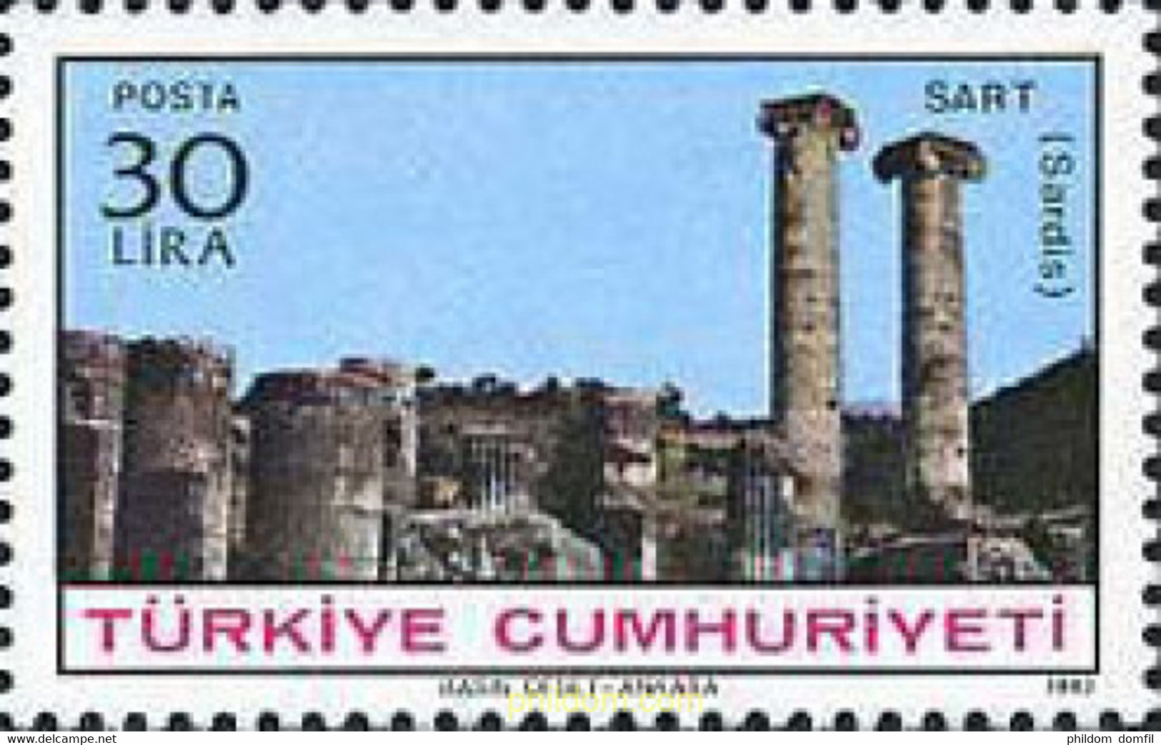 173144 MNH TURQUIA 1982 CIUDADES HISTORICAS - Collections, Lots & Séries