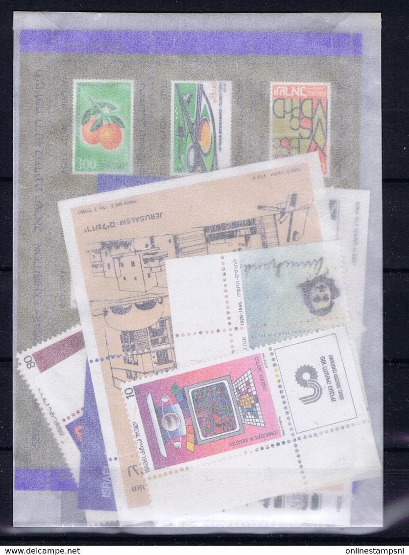 Israel:  1988 Part Yearset MNH/** Sans Charniere. Postfrisch For Content Please See Description Field - Ungebraucht (mit Tabs)