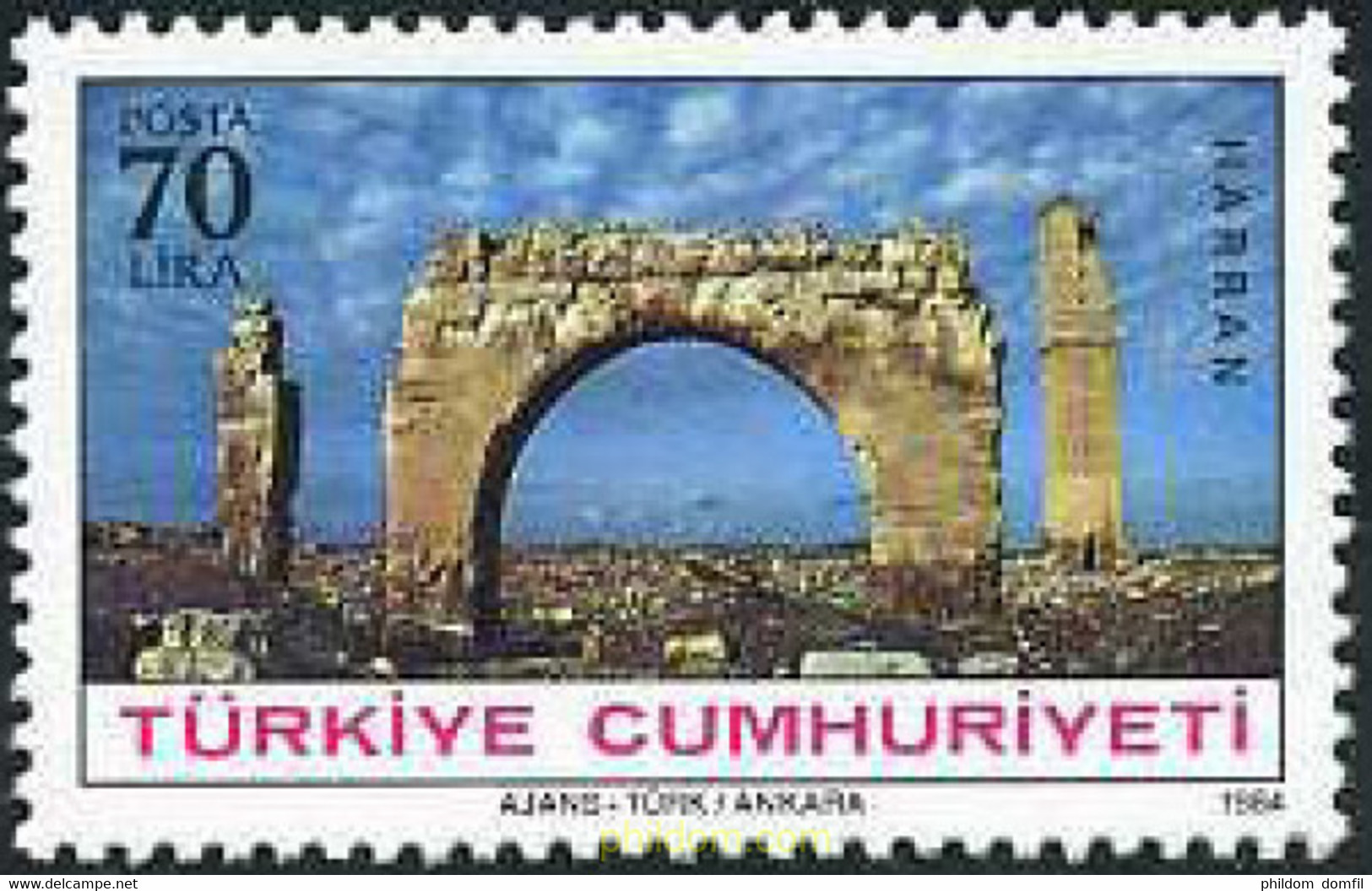 173214 MNH TURQUIA 1984 CIUDADES HISTORICAS III - Verzamelingen & Reeksen