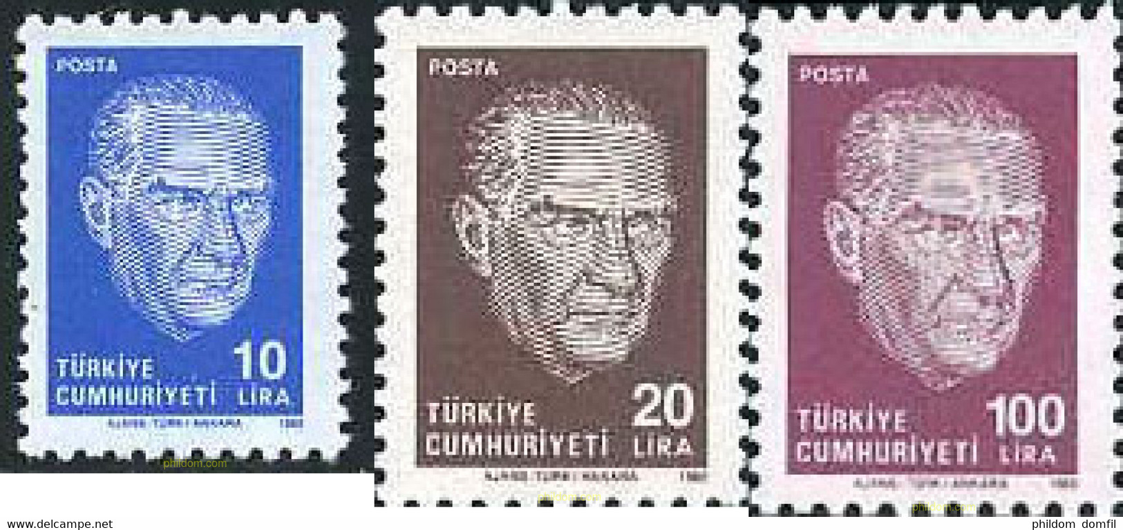 173426 MNH TURQUIA 1985 MOTIVOS VARIOS - Colecciones & Series