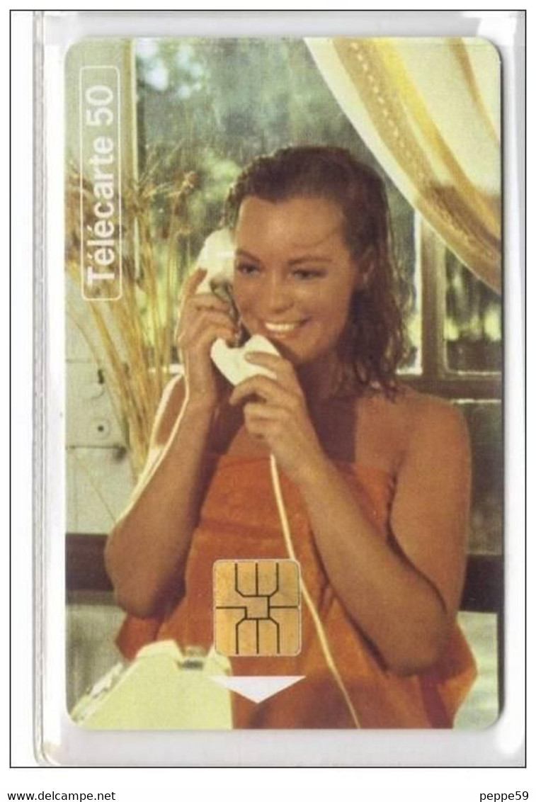Carta Telefonica Francia - Romy Schneider - 3.95  -  Carte Telefoniche@Scheda@Schede@Phonecards@Telecarte@Telefonkarte - 1995
