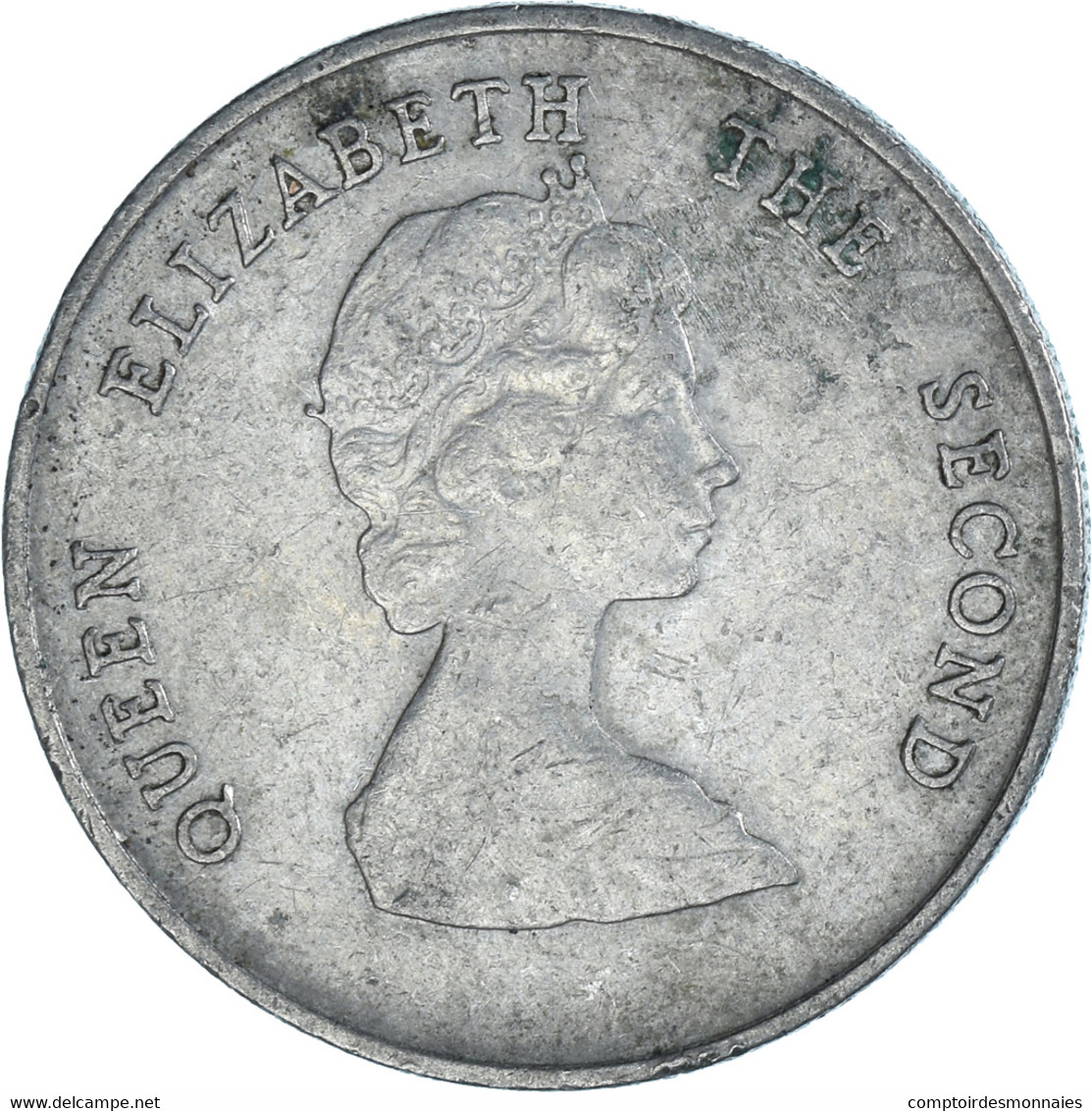 Monnaie, Etats Des Caraibes Orientales, 25 Cents, 1981 - Caraïbes Orientales (Etats Des)