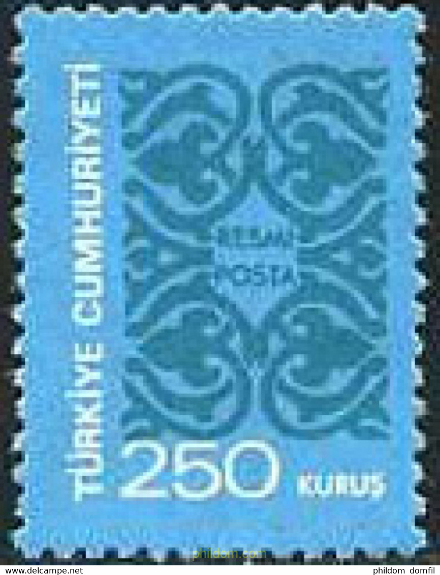 173867 MNH TURQUIA 1977 ORNAMENTOS - Collections, Lots & Series