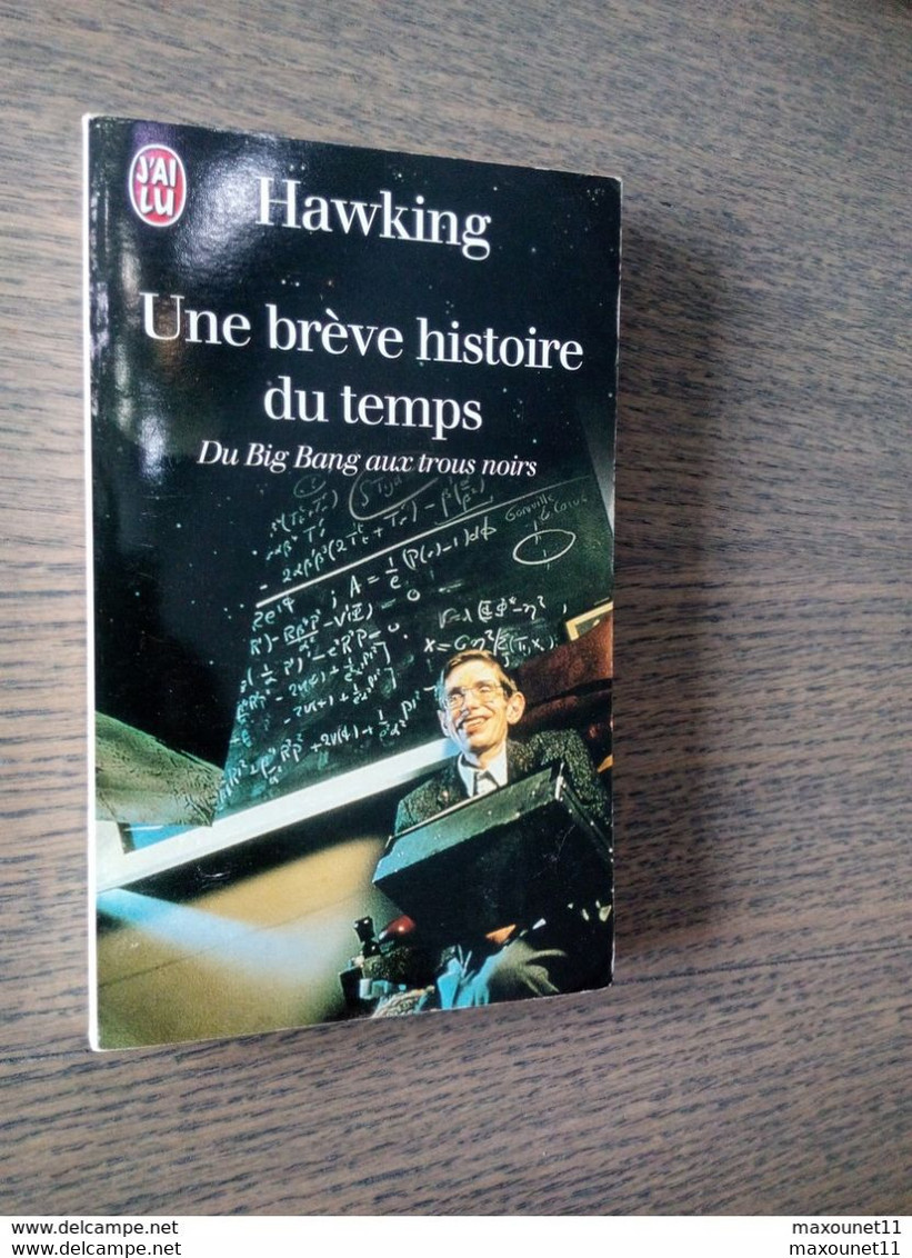 Livre De Stephen W. Hawking - " Une Brève Histoire Du Temps " ... Lot Sts21 . - Sterrenkunde