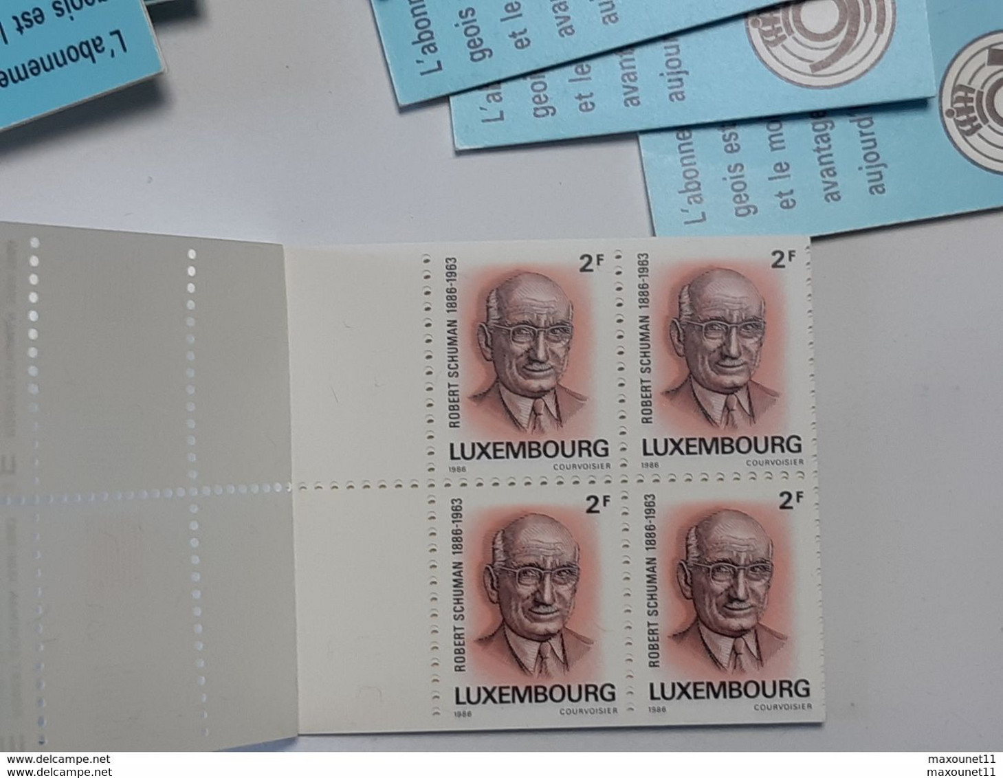 Luxembourg - Lot De 15 Carnets De 60F - Administration Des Postes Et Télécommunications ... Lot45 . - Postzegelboekjes