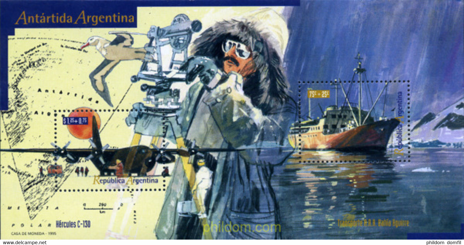 282032 MNH ARGENTINA 1995 ANTARTICA ARGENTINA - Used Stamps