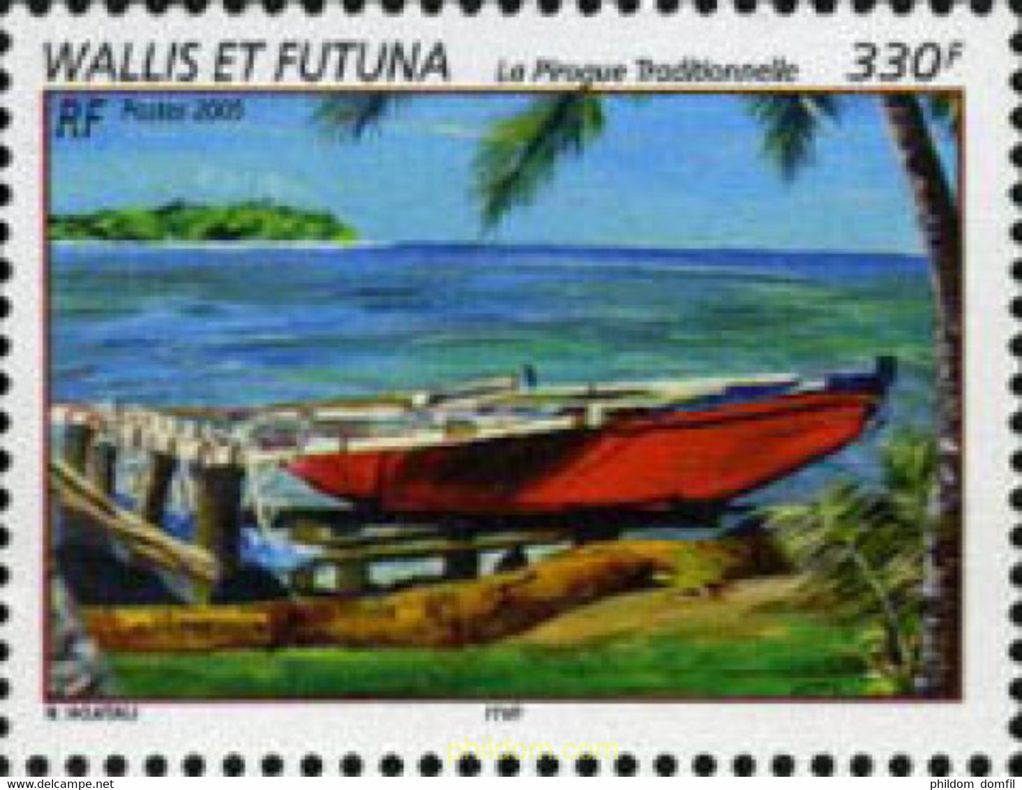 176820 MNH WALLIS Y FUTUNA 2005 LA PIRAGUA TRADICIONAL - Gebraucht