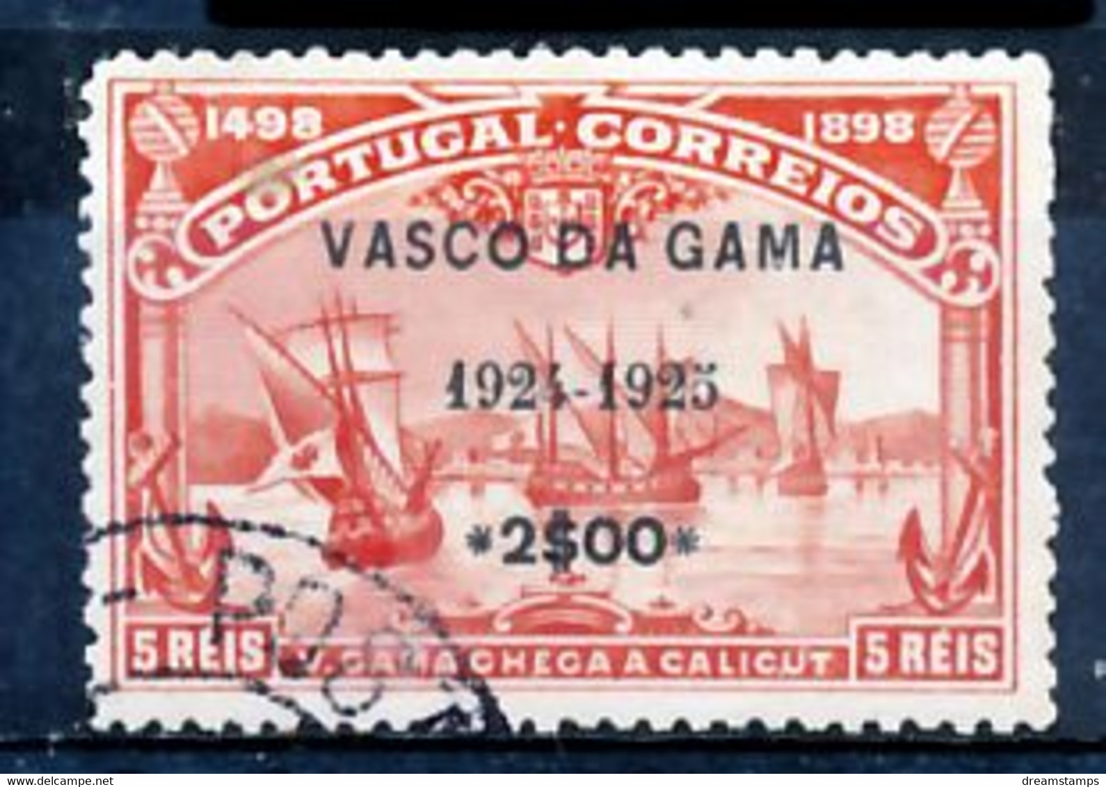 !										■■■■■ds■■ Portugal 1898 AF#149 ø Vasco Da Gama 2$00 Vignette (x13206) - Nuovi