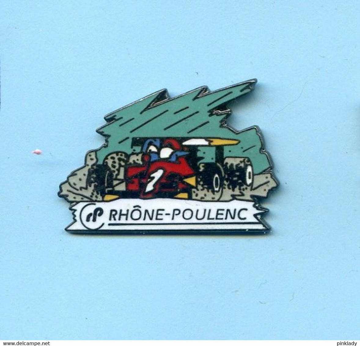 Rare Pins Auto Formule 1 F1 Rhone Poulenc Egf  Demons Et Merveilles G580 - Automobile - F1