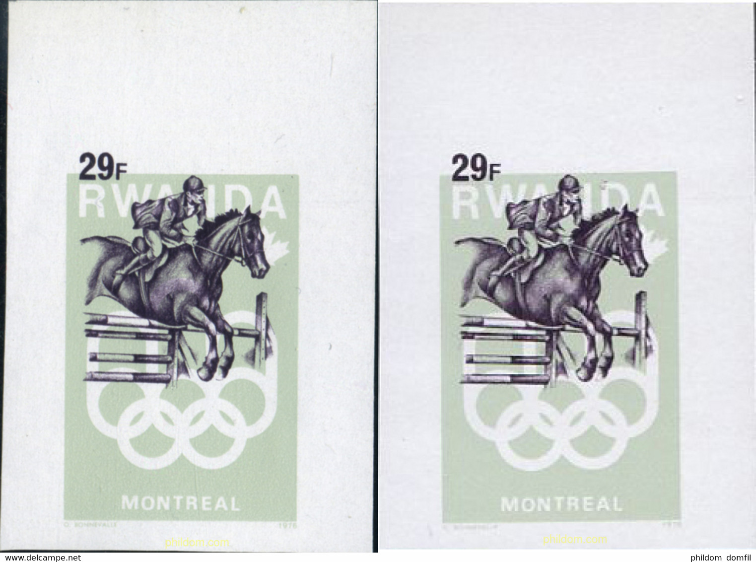 221865 MNH RUANDA 1976 21 JUEGOS OLIMPICOS VERANO MONTREAL 1976 - 1970-1979