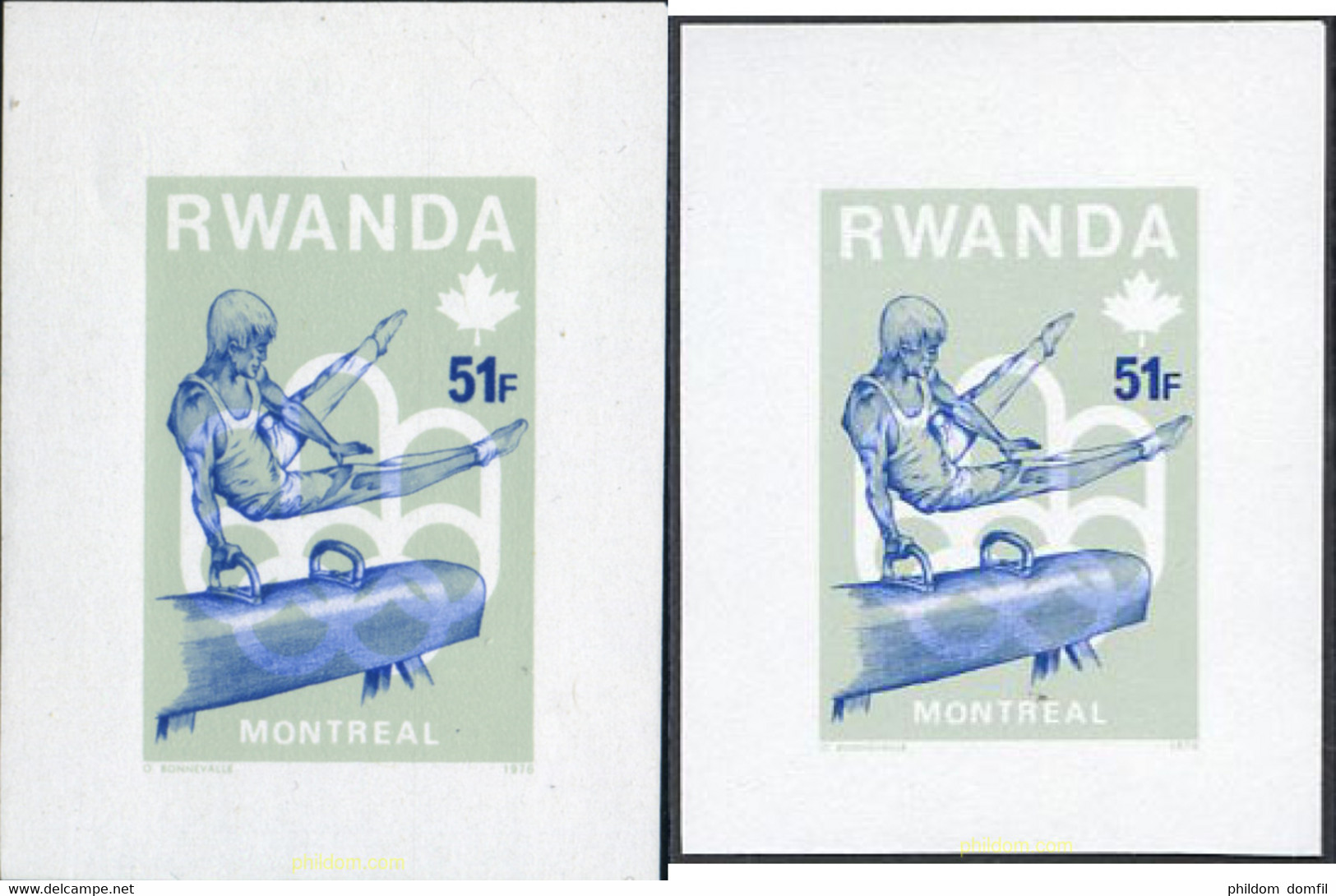 221866 MNH RUANDA 1976 21 JUEGOS OLIMPICOS VERANO MONTREAL 1976 - 1970-1979