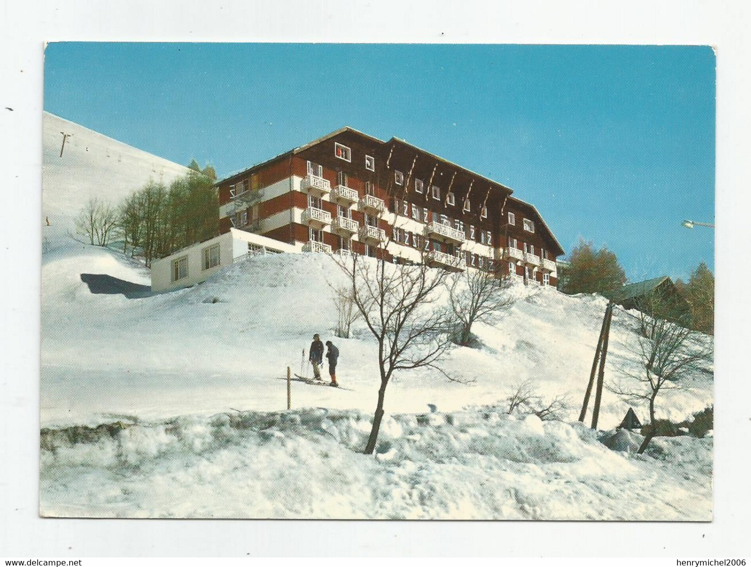 38 Isère Alpe D'huez Centre De Vacances Du Ministère De L'intérieur Ed André Grenoble 38 H 92 - Sonstige & Ohne Zuordnung