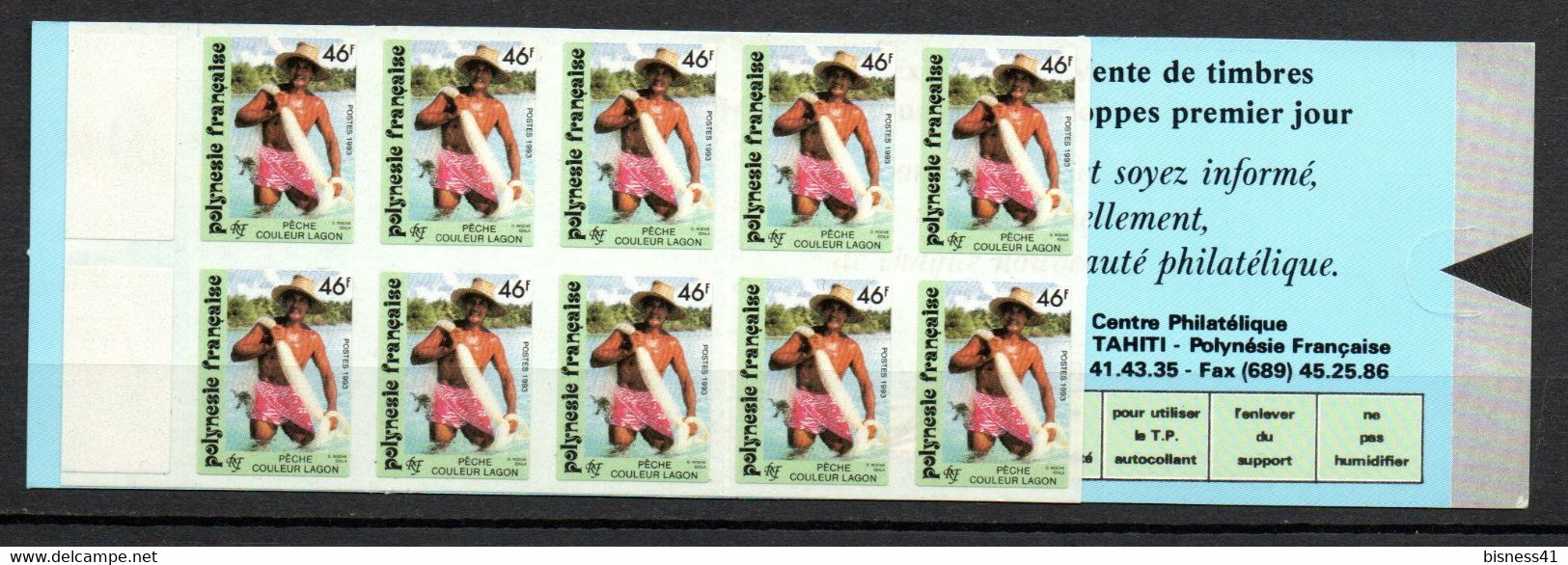 Polynésie 1993 Carnet N° C427 Neuf XX MNH Cote : 18,00€ - Markenheftchen