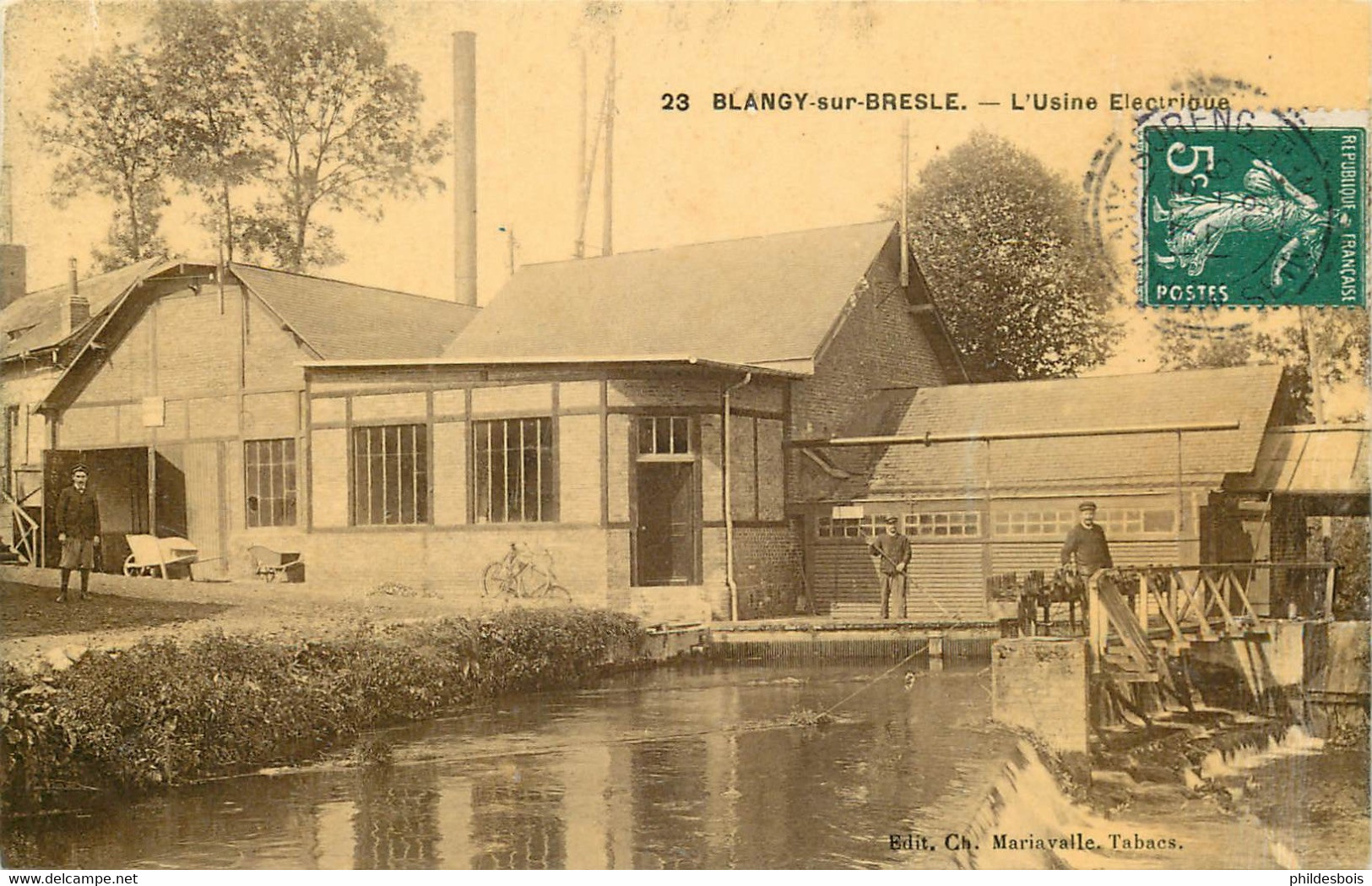 SEINE MARITIME  BLANGY SUR BRESLE  Usine Electrique - Blangy-sur-Bresle