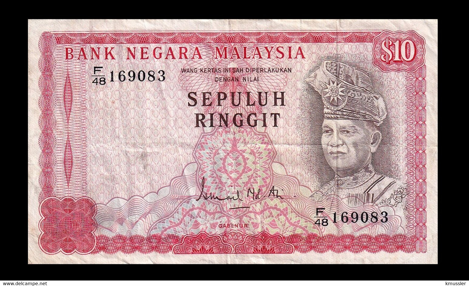 # # # Banknote Malaysien (Malaysia) 10 Ringgit # # # - Malaysia