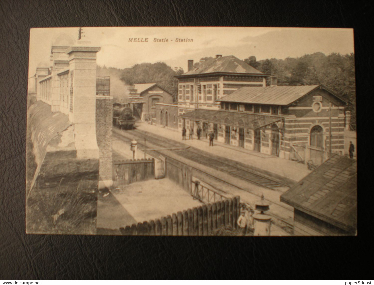 Melle - Station - Gare - Trein - Train - Locomotief - Locomotive - Melle