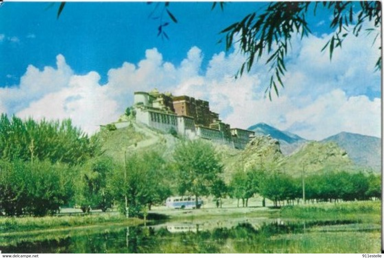 TIBET . LE  PALAIS  DU PATALA A LHASSA - Tibet