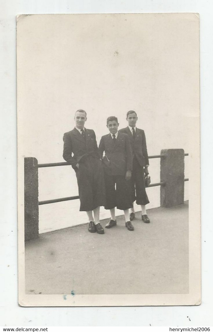 Autriche Austria Voralberg Bregenz 1937 Jeunes Hommes Copains Carte Photo - Bregenz