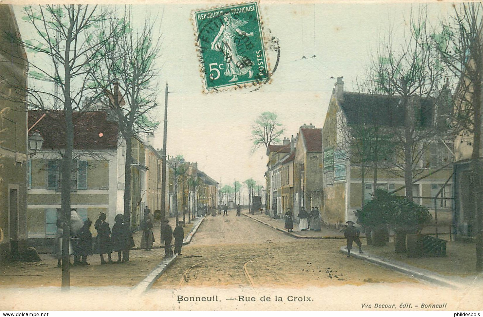 VAL DE MARNE  BONNEUIL SUR MARNE  Rue De La Croix - Bonneuil Sur Marne