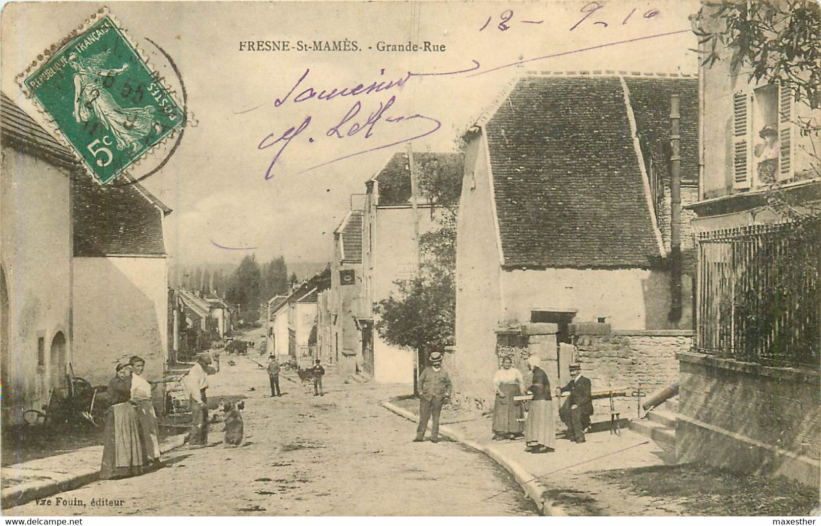 FRESNE STE MAMÉS Grande Rue - Fresne-Saint-Mamès