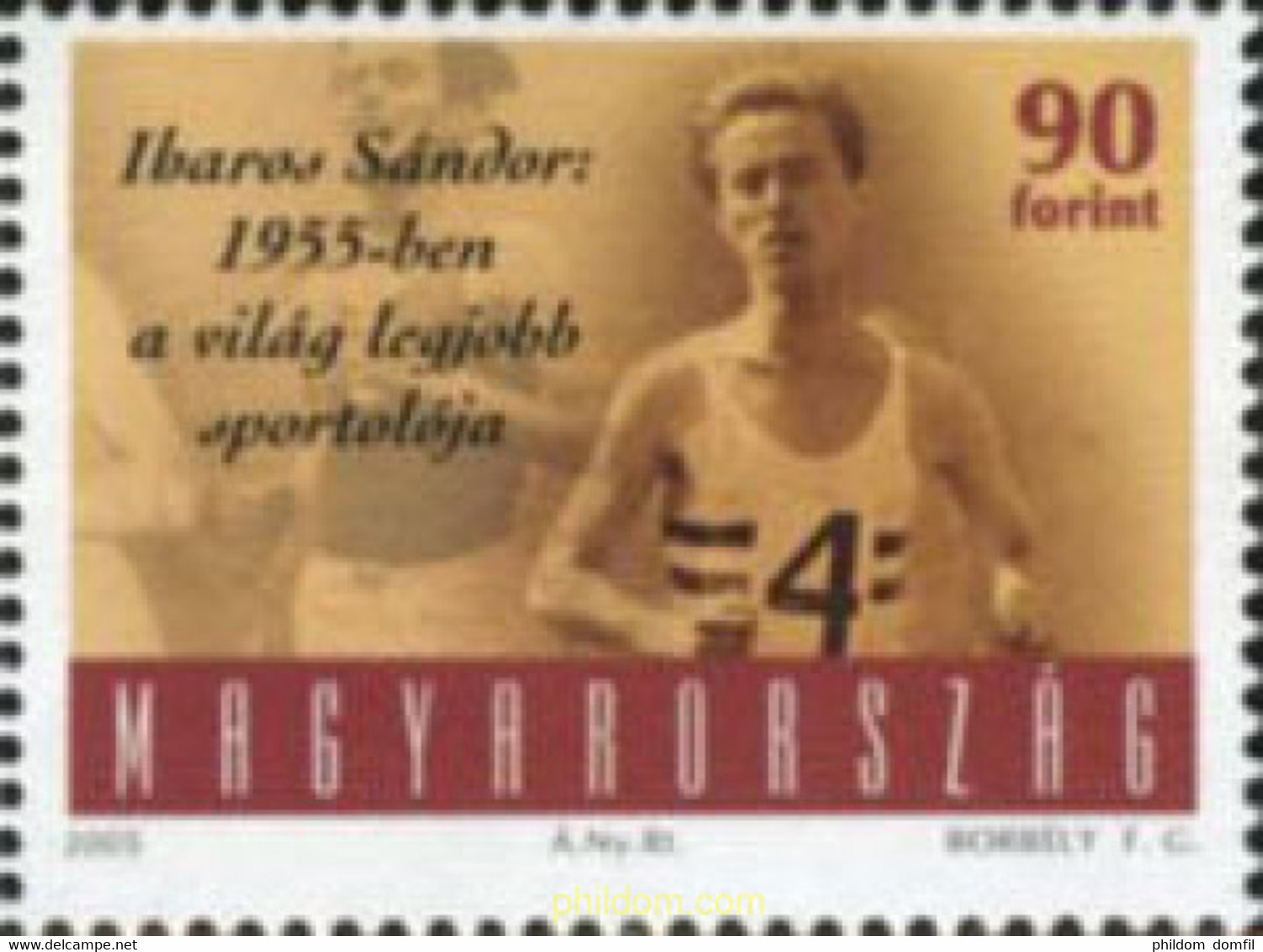 182534 MNH HUNGRIA 2005 DEPORTE - Used Stamps