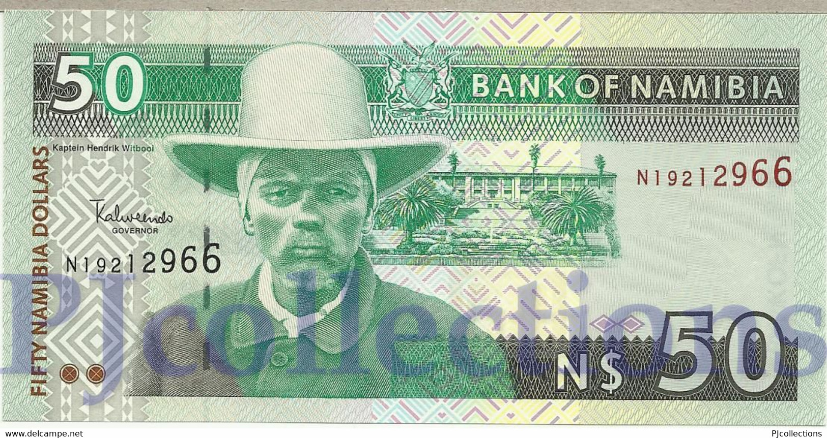 NAMIBIA 50 DOLLARS 2003 PICK 8b UNC - Namibie