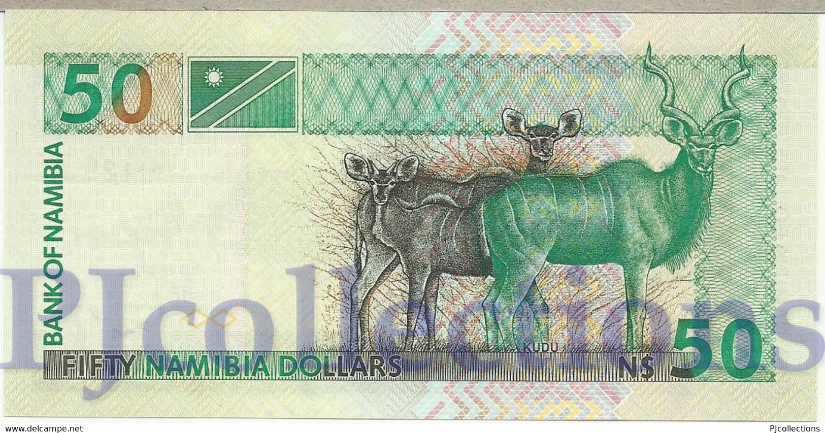NAMIBIA 50 DOLLARS 2003 PICK 8b UNC - Namibië