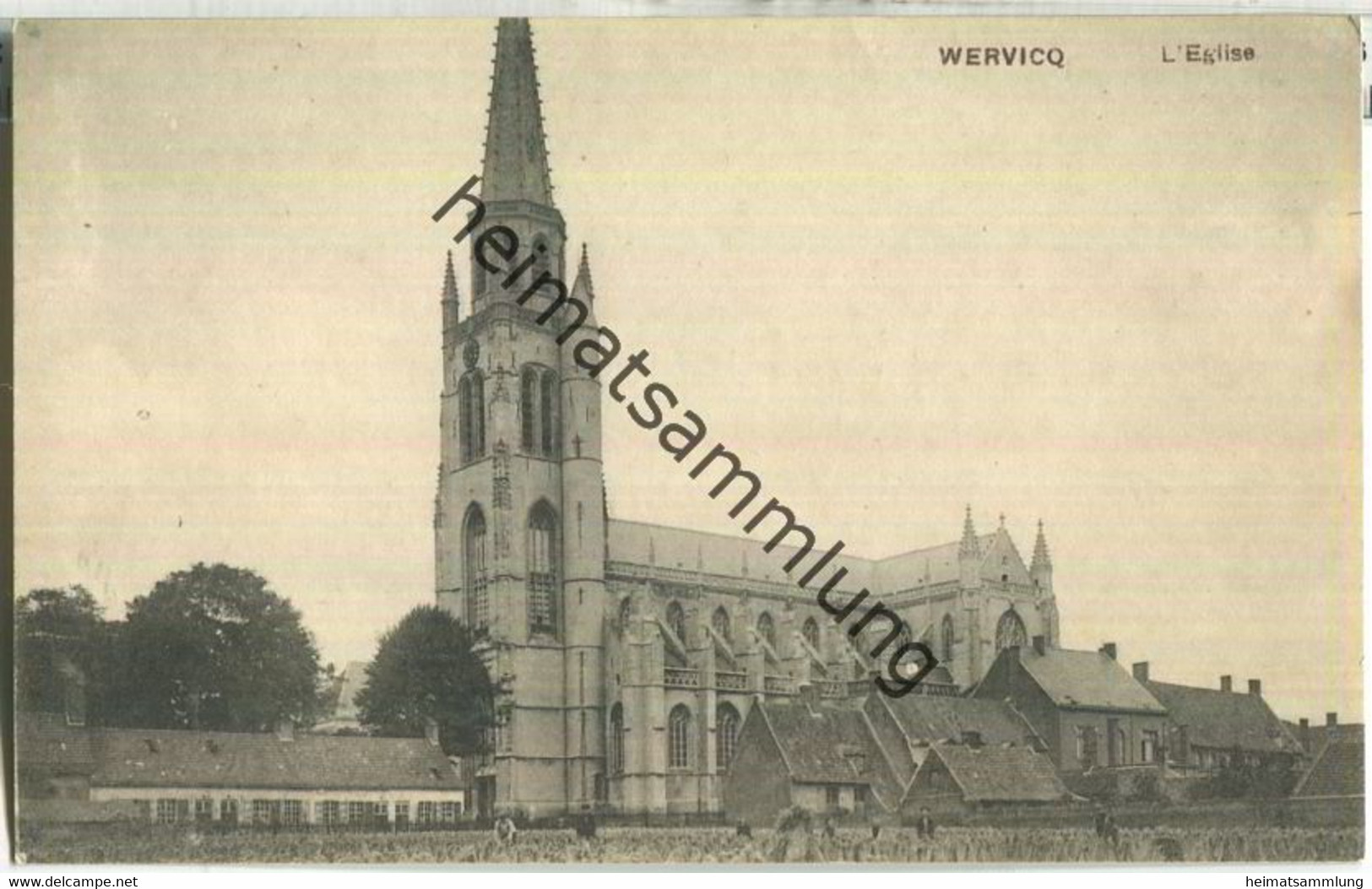 Wervik - Wervicq - L' Eglise - Wervik