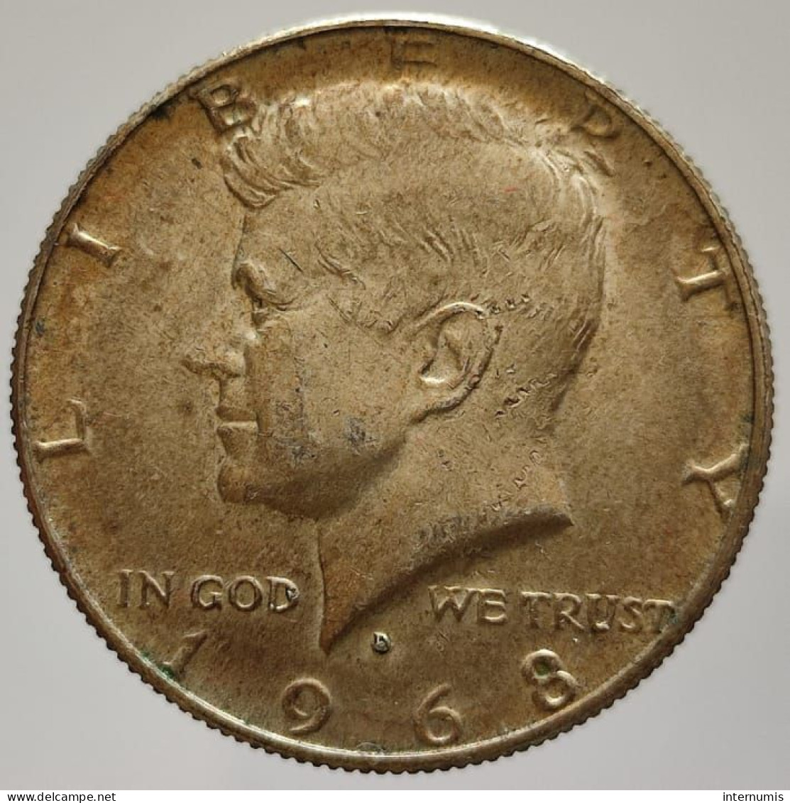 Etats Unis / USA Kennedy Half Dollar 1968-D Argent (Silver) - 1964-…: Kennedy