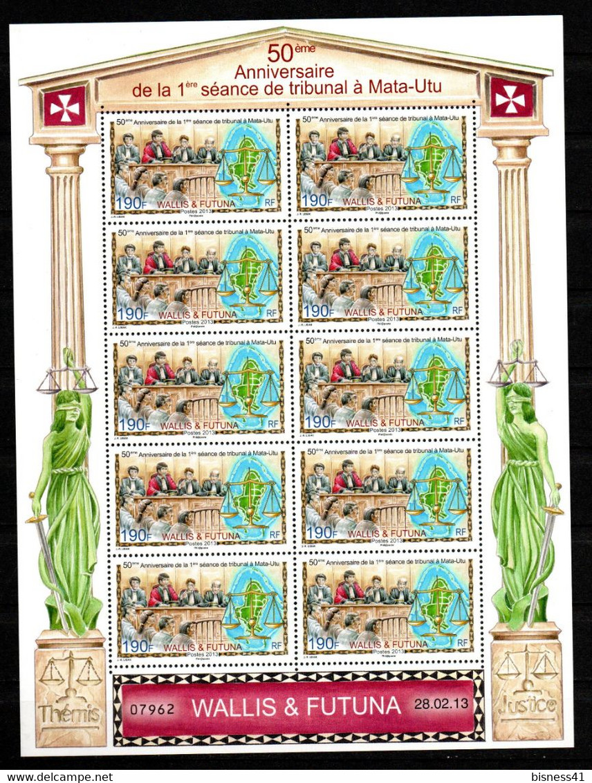 Wallis Et Futuna 2013  Feuille N° 786 Neuf XX MNH Cote : 50,00€ - Nuovi