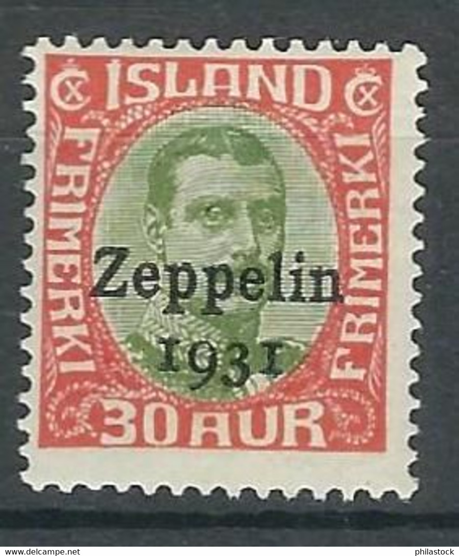 ISLANDE PA N° 9 * - Airmail