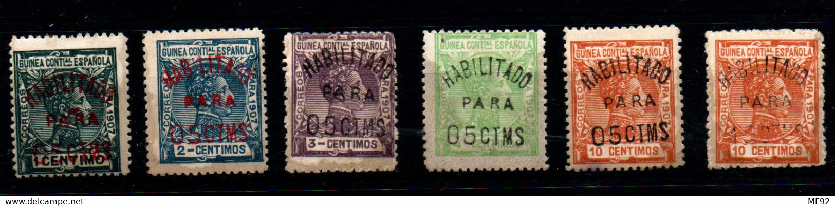 Guinea Española Nº 58S/Y. Año 1908/9 - Guinea Española