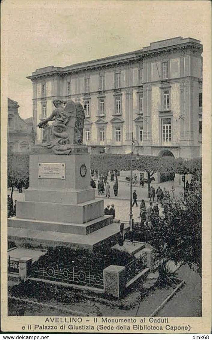 AVELLINO - PIAZZA DELLA LIBERTA - ED. PETTISANI / TIPOGRAFIA FORCHE CAUDINE - SPEDITE 1901 (12695) - Avellino