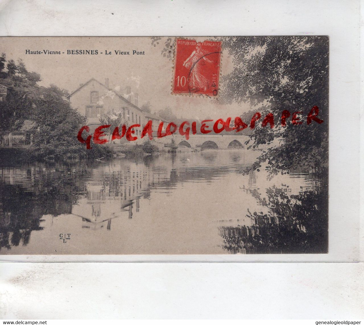 87 -  BESSINES - LE VIEUX PONT - Bessines Sur Gartempe